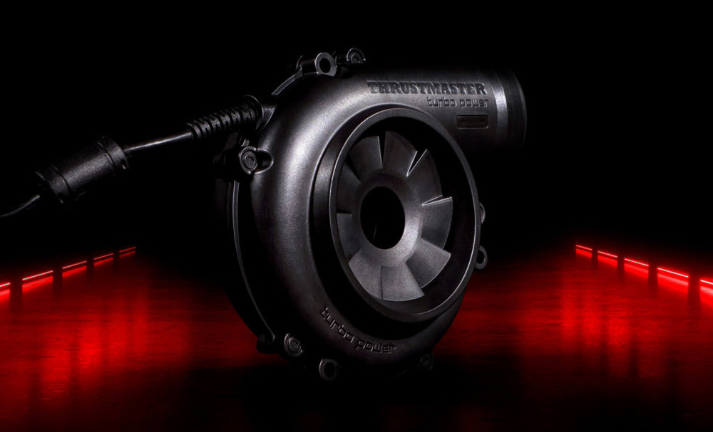 Volant Thrustmaster T-GT II PACK, volant + základna (bez pedálů) pro PC a PS5, PS4