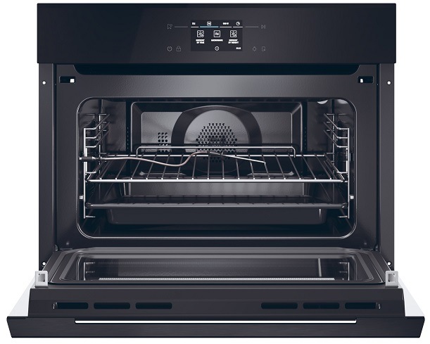 Trouba Haier H4MWID69C6NQB černá/sklo