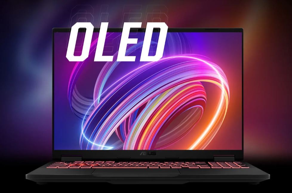 OLED displej notebooku Asus TUF Gaming A16