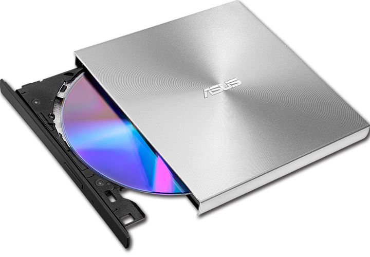 Externí DVD vypalovačka Asus ZenDrive U9M Silver stříbrná