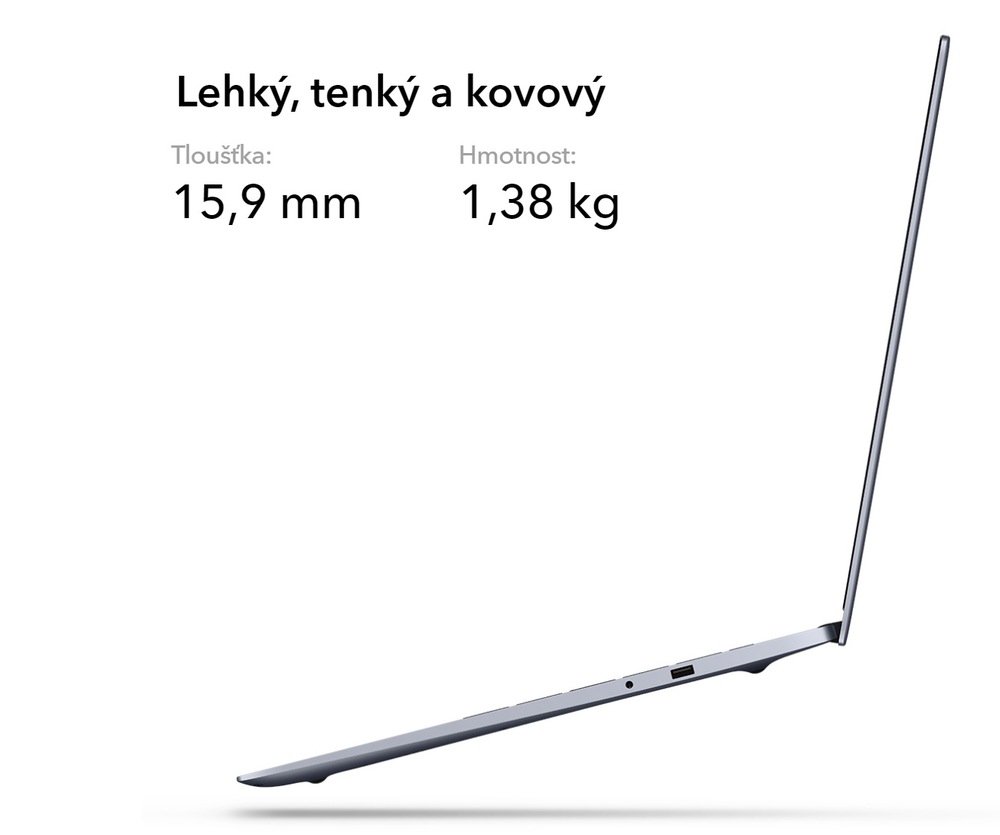 Notebook HONOR MagicBook X 14 šedý