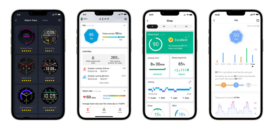 Chytré hodinky Amazfit Falcon černé