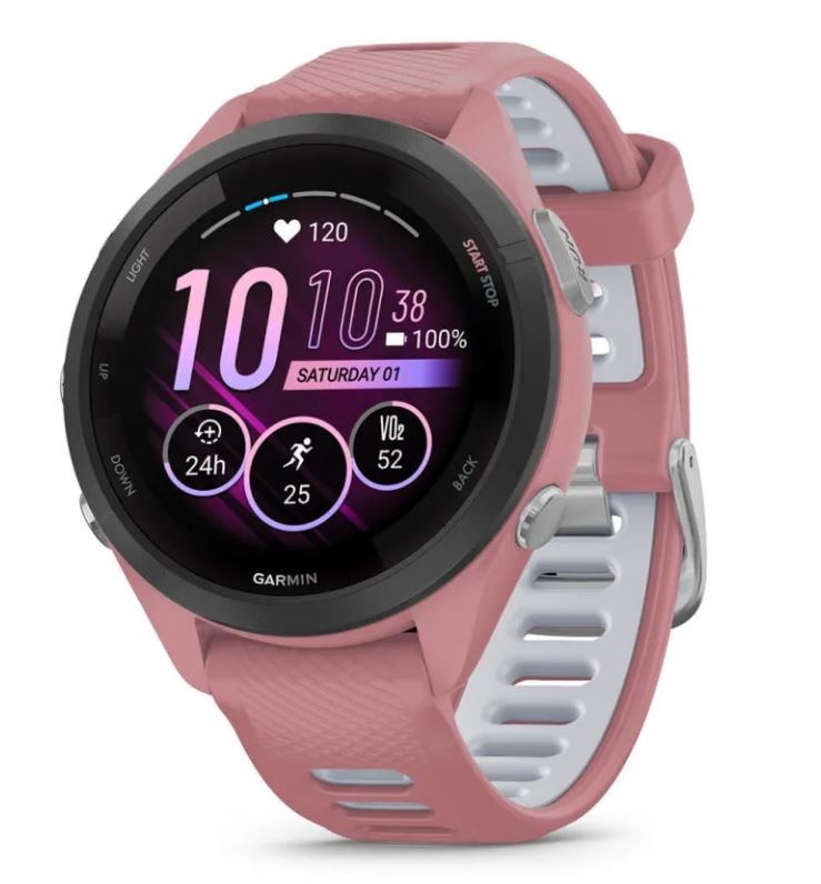 Garmin Forerunner 265S (010-02810-15), růžová/bílá