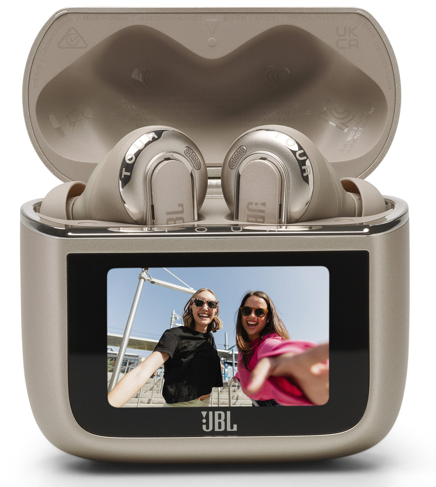 Sluchátka JBL Tour Pro 3 - béžová