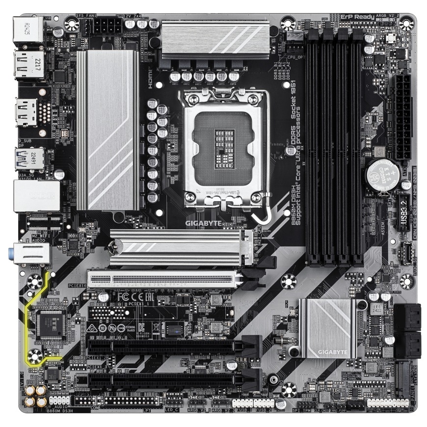 Základní deska GIGABYTE B860M DS3H Základní deska GIGABYTE B860M DS3H