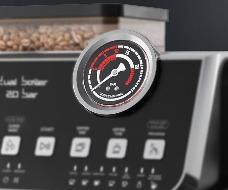 Pákový kávovar Rohnson R-98200 Dual Boiler 20 bar nerez Pákový kávovar Rohnson R-98200 Dual Boiler 20 bar nerez