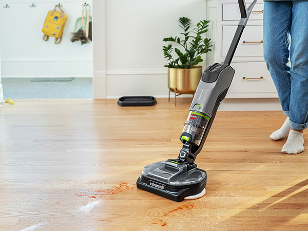 Tyčový vysavač Bissell 3898N SpinWave + Vac PET Pro šedý