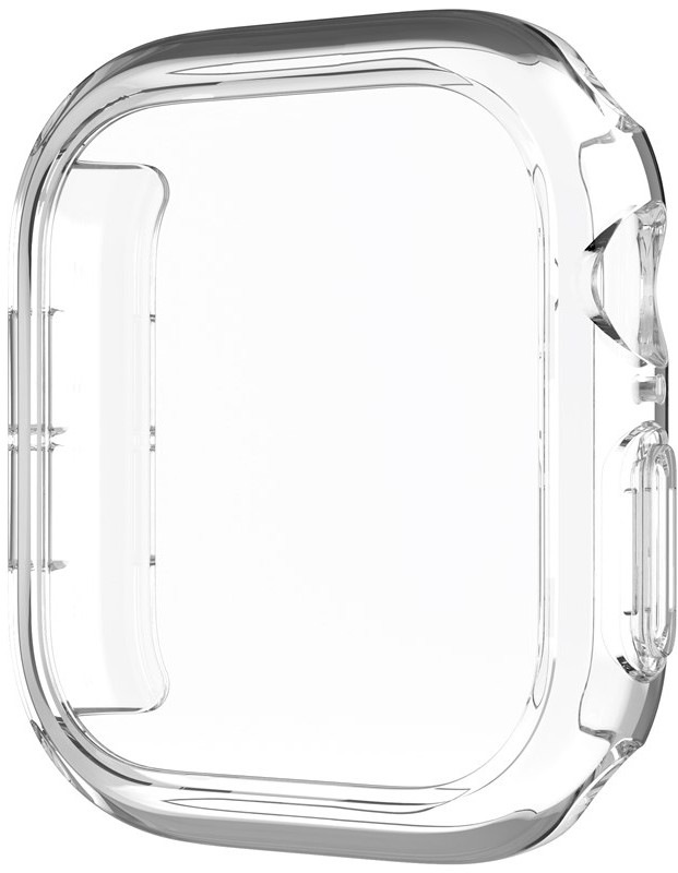 Ochranné pouzdro FIXED Pure Watch na Apple Watch 10 46 mm - průhledné