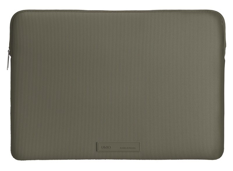 Pouzdro Uniq na notebook s úhlopříčkou až 14″, zelená barva