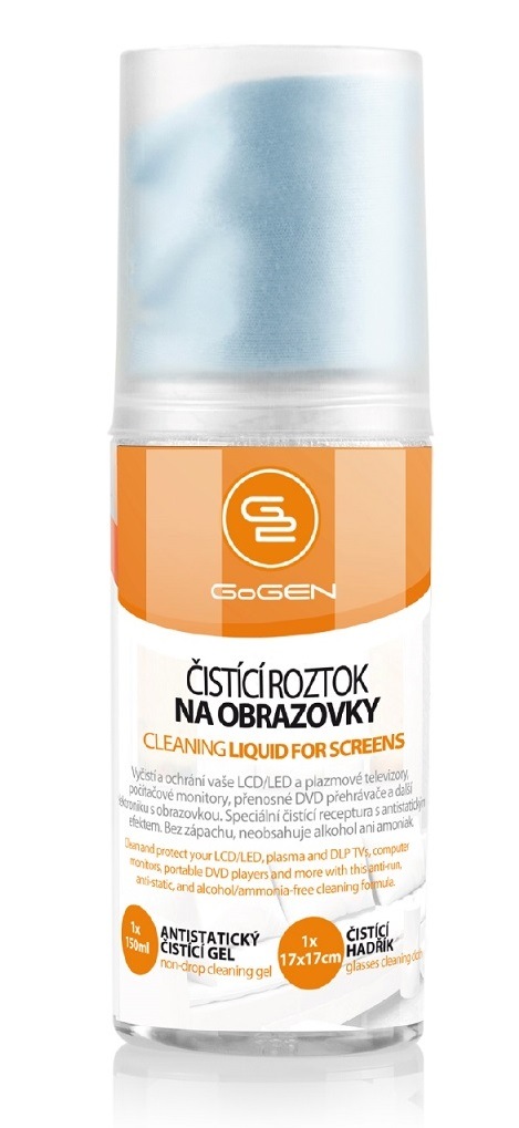 Přepěťová ochrana GoGEN TV STARTER KIT 3, HDMI 2.0 bílá GoGEN Starter Kit 3, čisticí sada