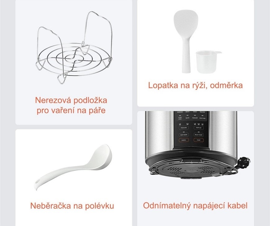 Multifunkční hrnec COSORI CMC-CO601-SEU černý
