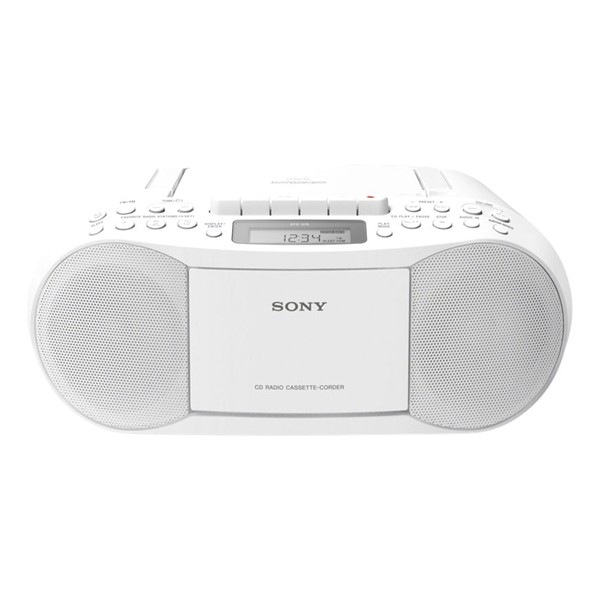 Radiopřijímač s CD Sony CFD-S70W bílý Radiomagnetofon s CD Sony CFD-S70W, bílý