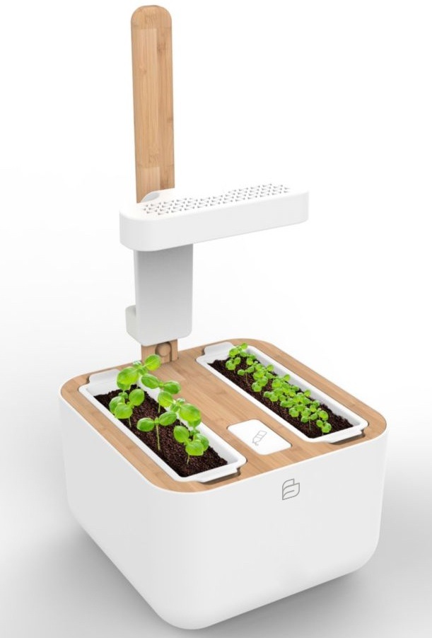 Chytrý květináč Véritable BOTANEO s LED lampou