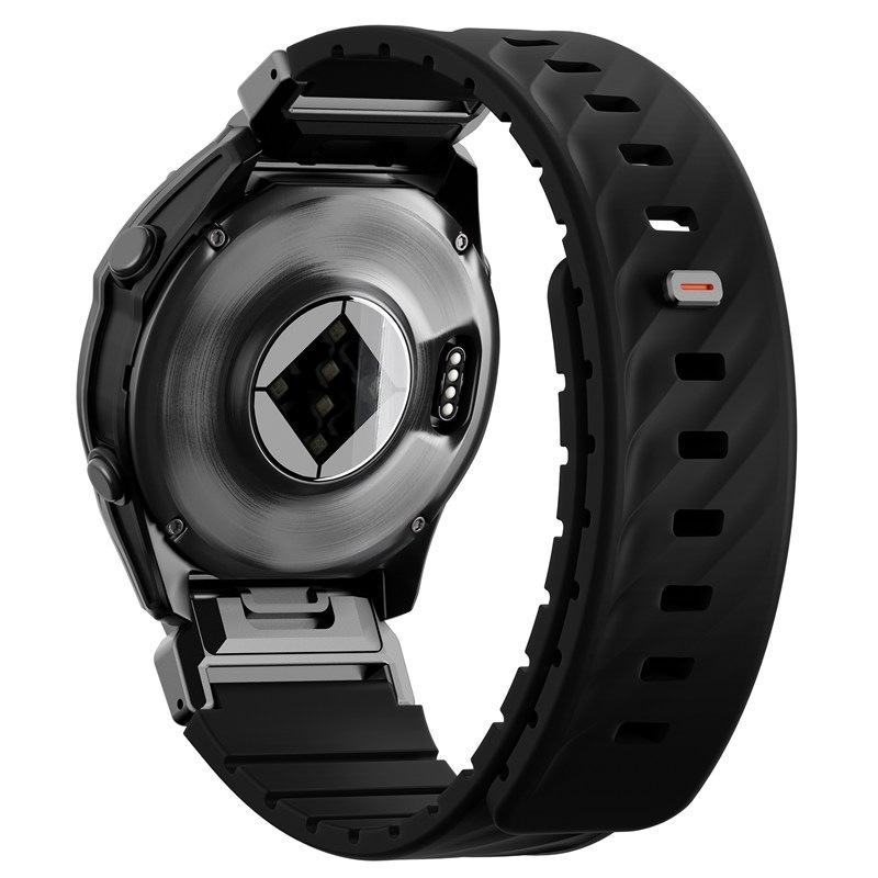 Řemínek Uniq Fluo magnetický na Garmin SmartWatch Quick Release/QuickFit 26mm - černý