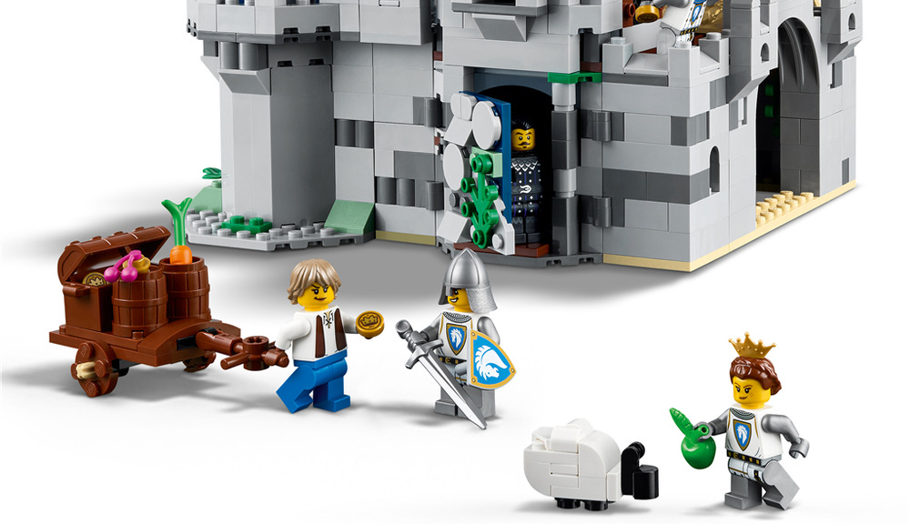 Stavebnice LEGO® Creator 3 v 1 31168 Středověký hrad a rytíři na koních Stavebnice potěší děti od devíti let, které si užijí rytířská dobrodružství, minifigurky, koně i přestavování.