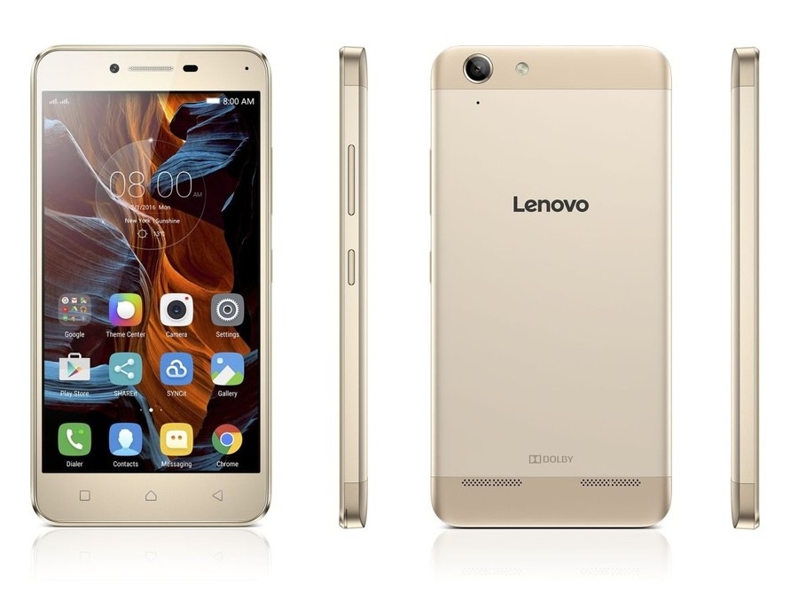 Mobilní telefon Lenovo K5 Plus Dual SIM zlatý Lenovo Vibe K5 Plus, zlatá