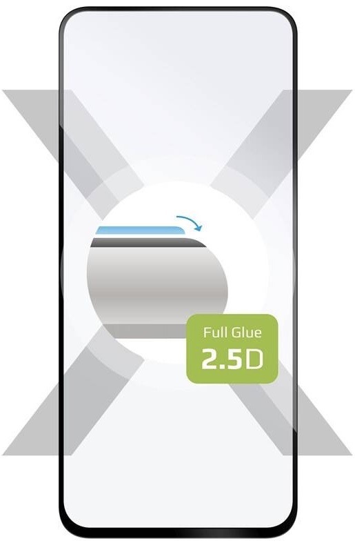 Tvrzené sklo FIXED Full-Cover na Huawei Nova 8i černé