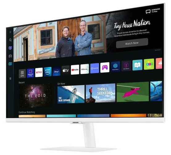 Monitor Samsung Smart Monitor M5 bílý