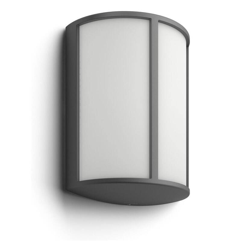 Nástěnné svítidlo Philips Stock, LED - antracitové Nástěnné svítidlo Philips Stock, LED - antracitové