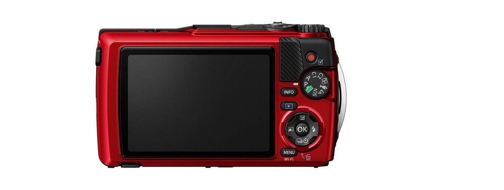 Digitální fotoaparát OM SYSTEM TG-7 červený Digitální fotoaparát OM SYSTEM TG-7 červený