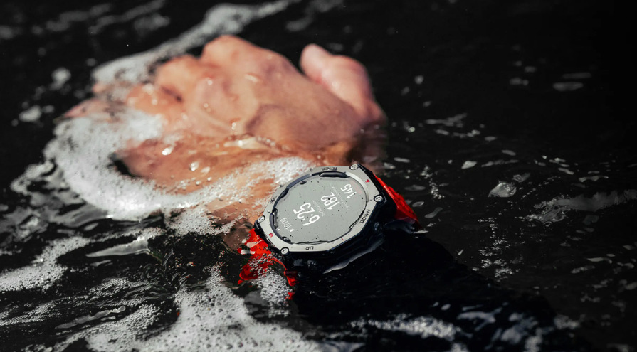 Chytré hodinky Amazfit T-Rex 3 červené