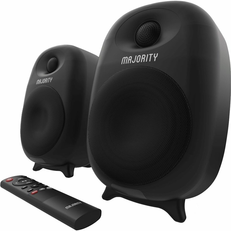 Reproduktory Majority D80 Bookshelf (2ks) černý