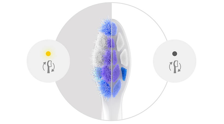 Náhradní hlavice Philips Sonicare Sensitive HX6052/87 (2 ks) bílá Philips HX6052/87 Sonicare Sensitive