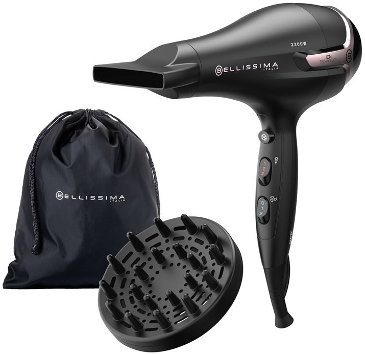 Fén Bellissima 11860 K9 2500 ION černý