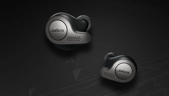Sluchátka Jabra Elite 65t Active černá/stříbrná