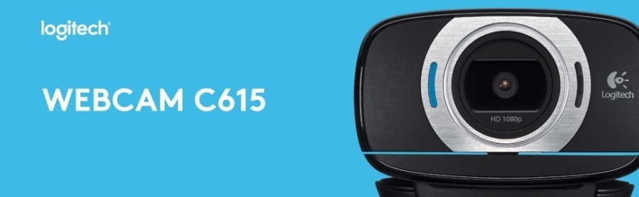 Webkamera Logitech C615 HD černá Webkamera Logitech C615 HD černá