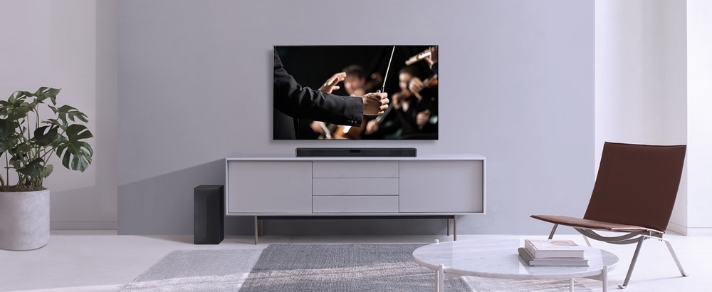 Soundbar LG SL4Y černý
