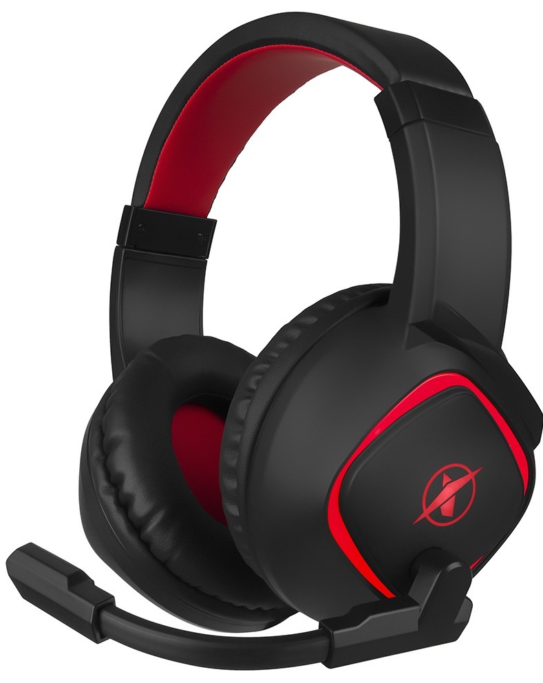Headset Niceboy ORYX X300 černý/červený