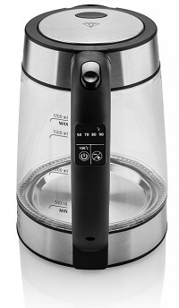 Rychlovarná konvice ETA Crystela Digi 7153 90000 černá/sklo