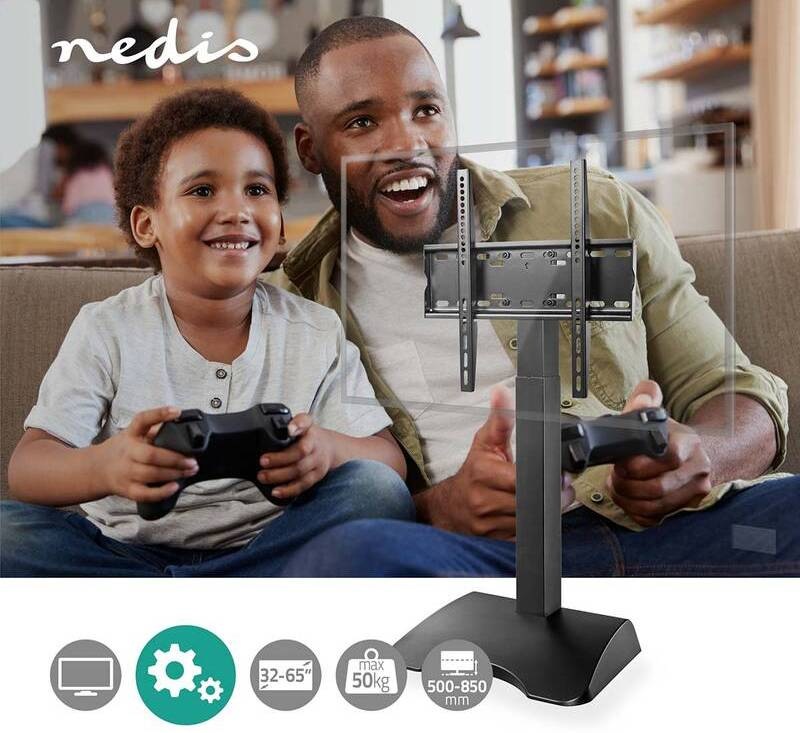 Stojan pro TV Nedis motorizovaný, pro úhlopříčky 32" až 65", nosnost 50 kg https://www.kasa.cz/services/TsPreviewProduct/?match=NEDTVSM5831BK