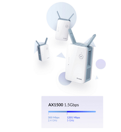 Wi-Fi extender D-Link E15 AX1500
