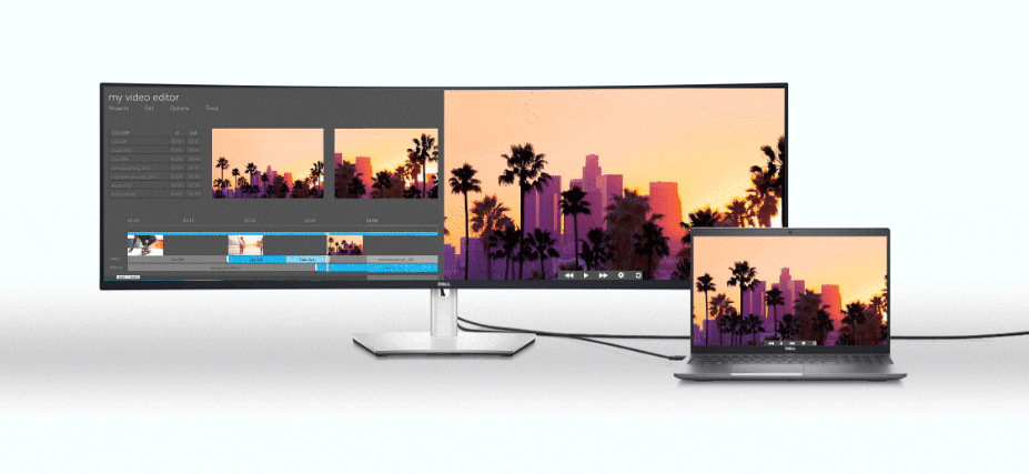 Monitor Dell UltraSharp U4924DW stříbrný
