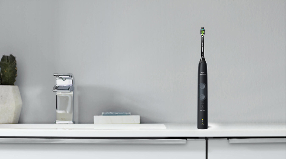 Zubní kartáček Philips Sonicare 5100 HX6850/47 černý Zubní kartáček Philips Sonicare 5100 HX6850/47 černý