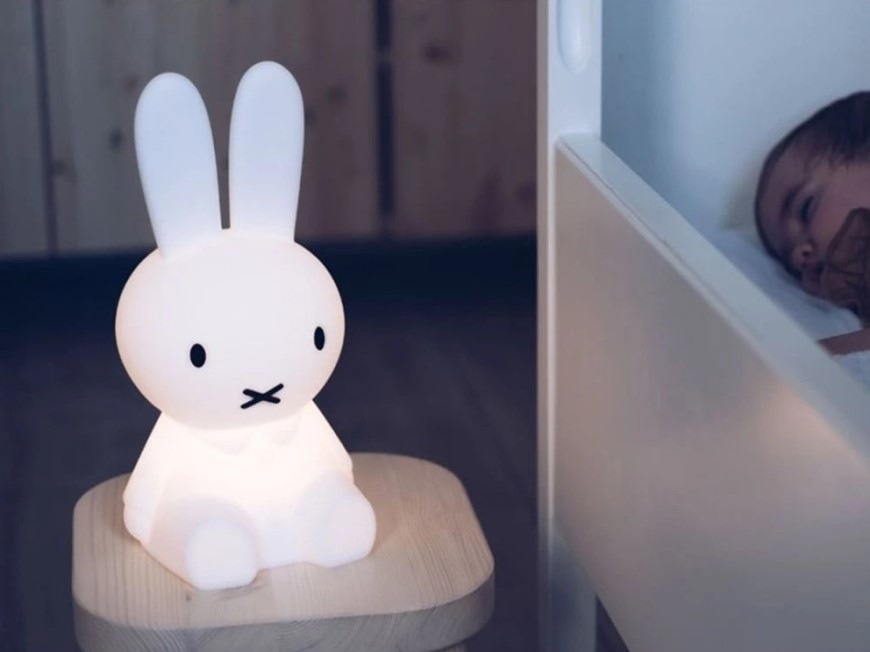 LED lampička Mr Maria Mini králíček Miffy, bílá