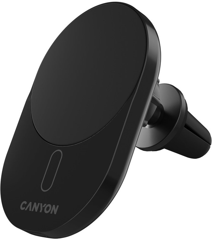 Držák na mobil Canyon OnGrip 105 15W Qi2 - černý