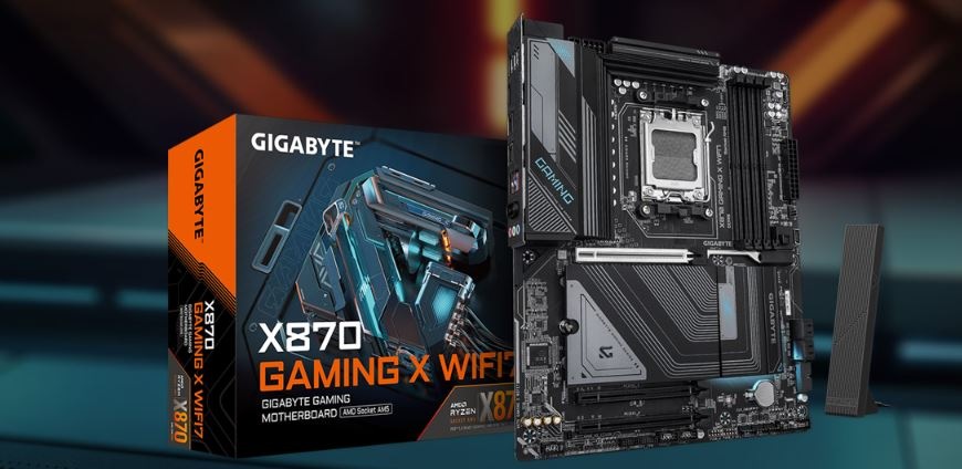 Základní deska GIGABYTE X870 GAMING X WIFI7 Základní deska Gigabyte X870 GAMING X WIFI7 s krabicí