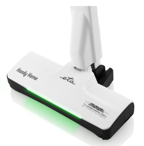 Podlahová hubice ETA Handy Home 5428 00060 se zeleným LED osvětlením prachu a technologií proti namotávání vlasů