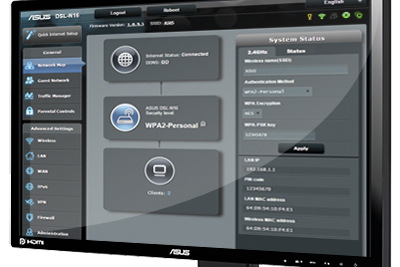 Router Asus RT-AC750 - AC750 dvoupásmový Wi-Fi router