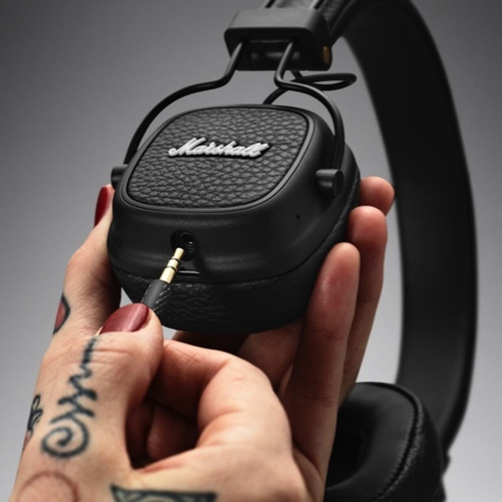 Sluchátka Marshall Major III Bluetooth černá Sluchátka Marshall Major III Bluetooth černá