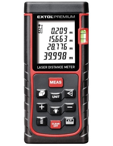 Laserový dálkoměr Extol Premium 8820042
