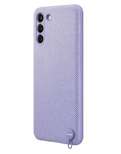Kryt na mobil Samsung Kvadrat na Galaxy S21+ 5G fialový