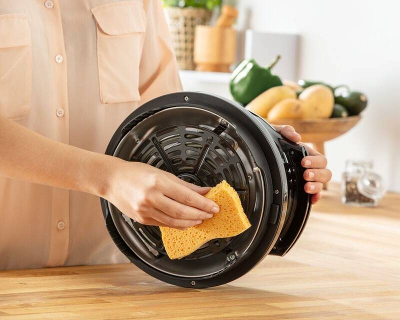 Poklice Tefal multifunkční EY150830 Extra Crisp Lid černá