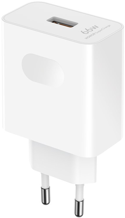 HONOR SuperCharge Power Adapter 66 W + kabel USB C, bílá
