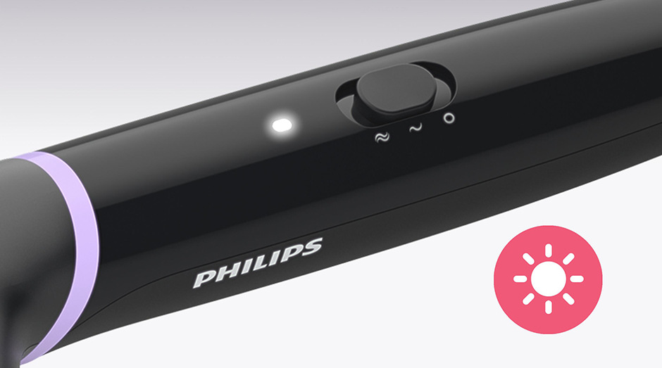 Žehlicí kartáč Philips BHH880/00 černý/fialový Žehlicí kartáč Philips BHH880/00 černý/fialový