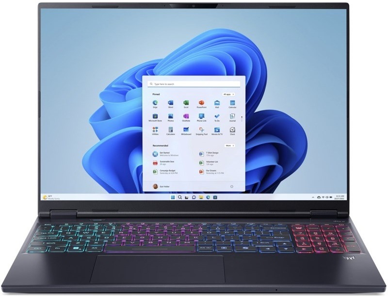 Notebook Acer Predator Helios Neo 16S AI (PHN16S-71-90BU) černý