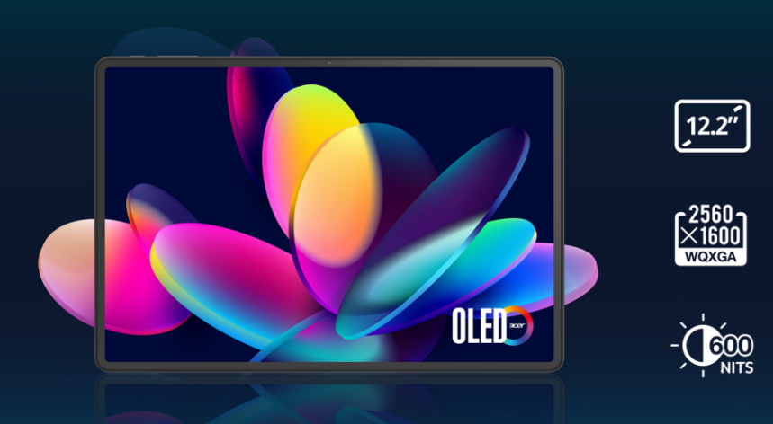 Acer Iconia Duo S12 nabízí nádherný 12,2" OLED displej